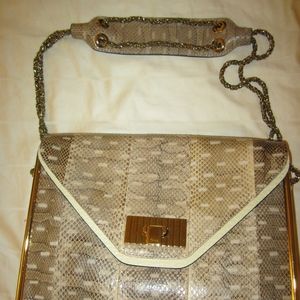 Authentic Chloe Sally Bag - Snakeskin